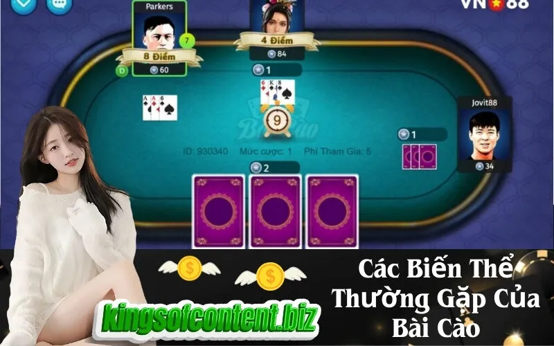 Các Biến Thể Thường Gặp Của Bài Cào