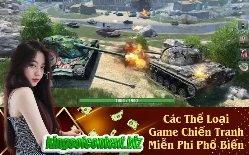 Các Thể Loại Game Chiến Tranh Miễn Phí Phổ Biến