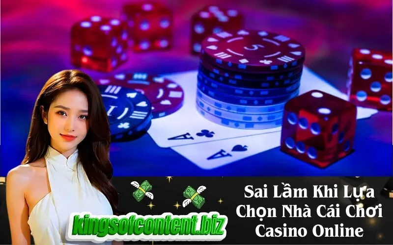 Sai Lầm Khi Lựa Chọn Nhà Cái Chơi Casino Online