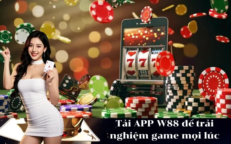 Tải APP W88 để trải nghiệm game mọi lúc